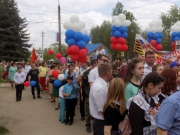 «Парад Победы» - участие в митинге студентов и сотрудников Областного многопрофильного техникума в р.п. Ардатов